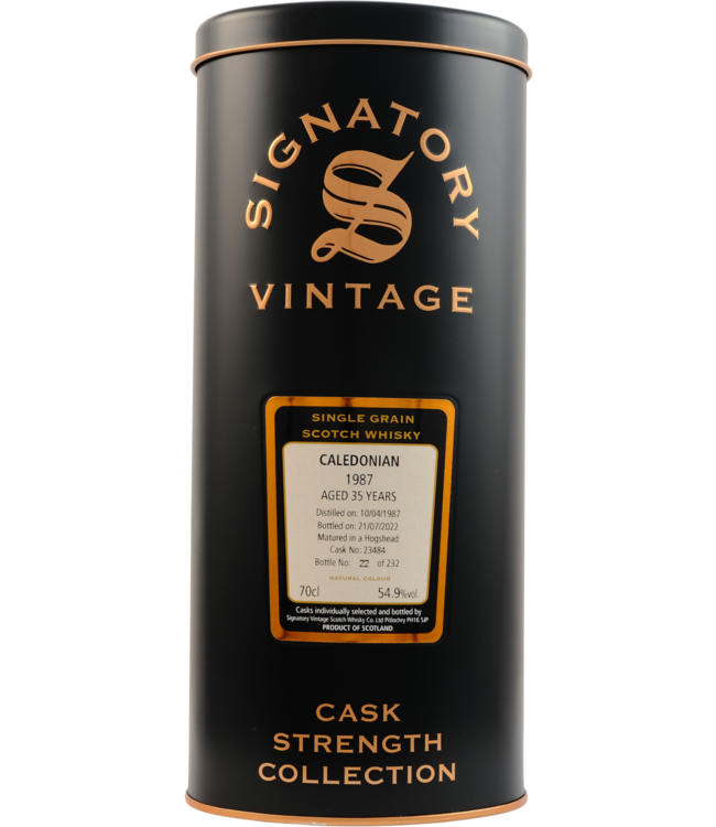 Caledonian Caledonian 1987 Signatory Vintage - Cask  23484