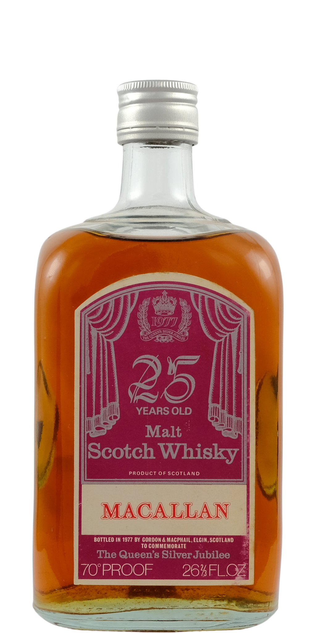 Macallan 25-year-old - The Queen's Silver Jubilee - Gordon Macallan 25-year-old - The Queen's Silver Jubilee - Gordon