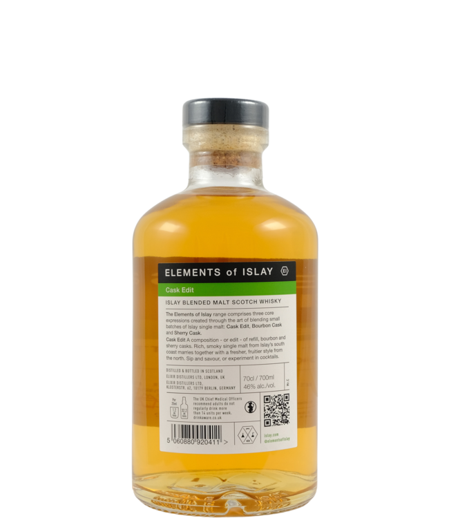 Elements of Islay Elixir Distillers - Cask Edit
