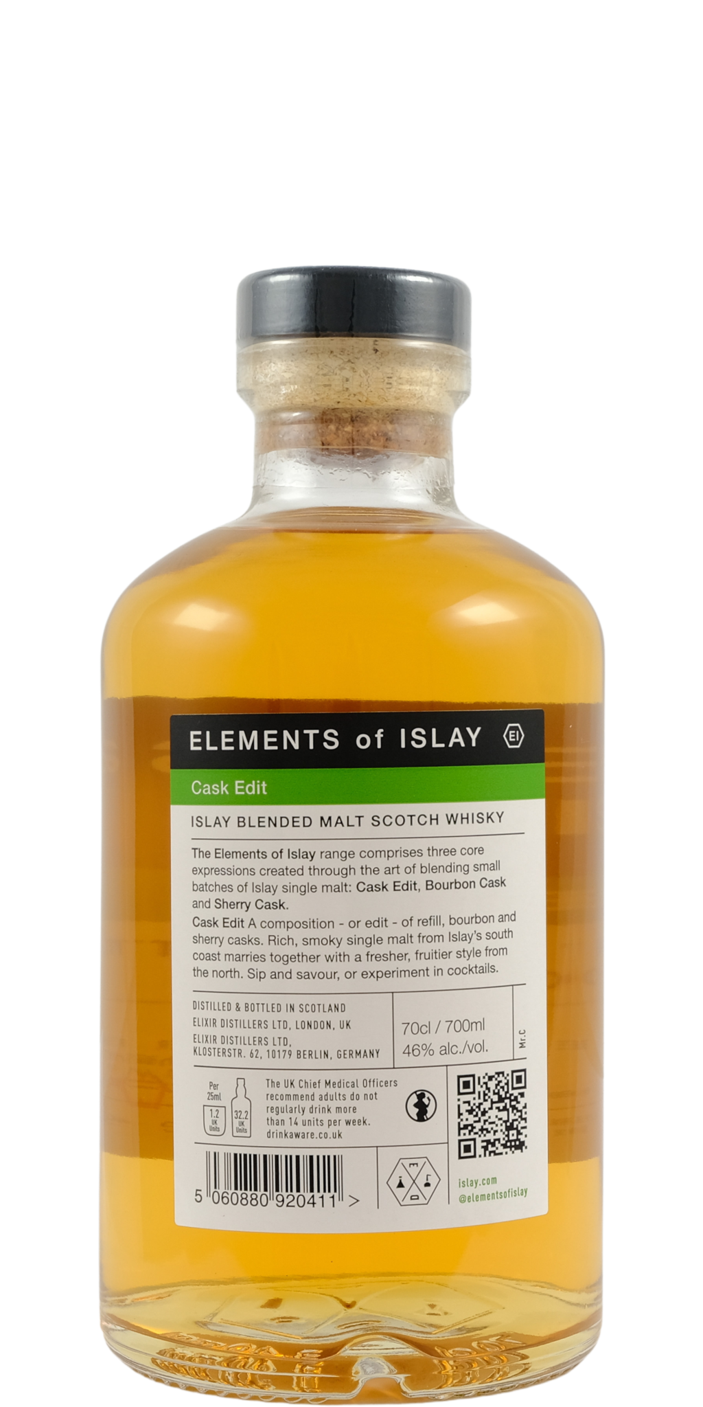 Elements of Islay Elixir Distillers - Cask Edit - buy online