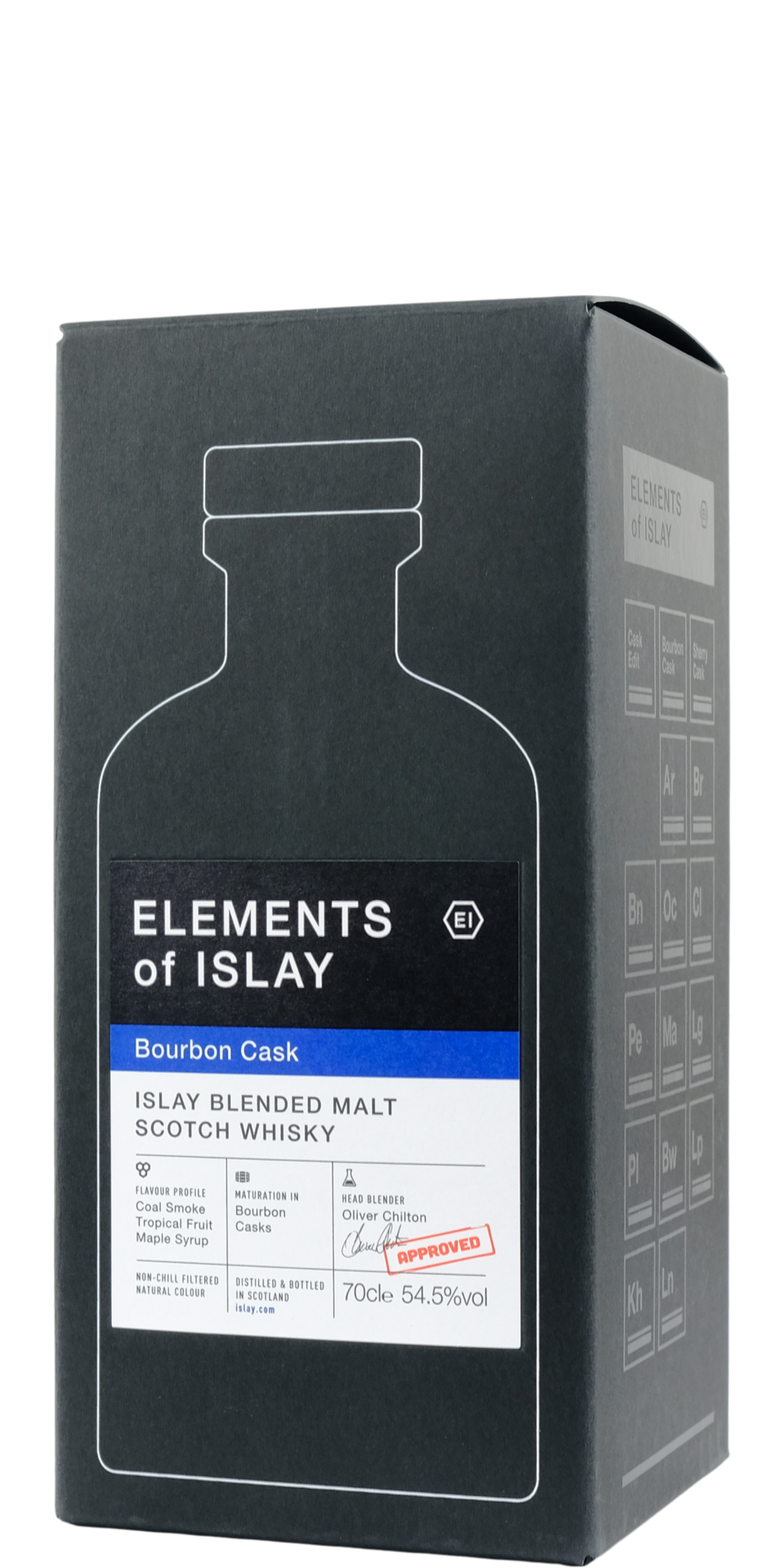 ウイスキー ELEMENTS of lSLAY Elements of Islay Bourbon Cask Whisky Review: Tasting Notes