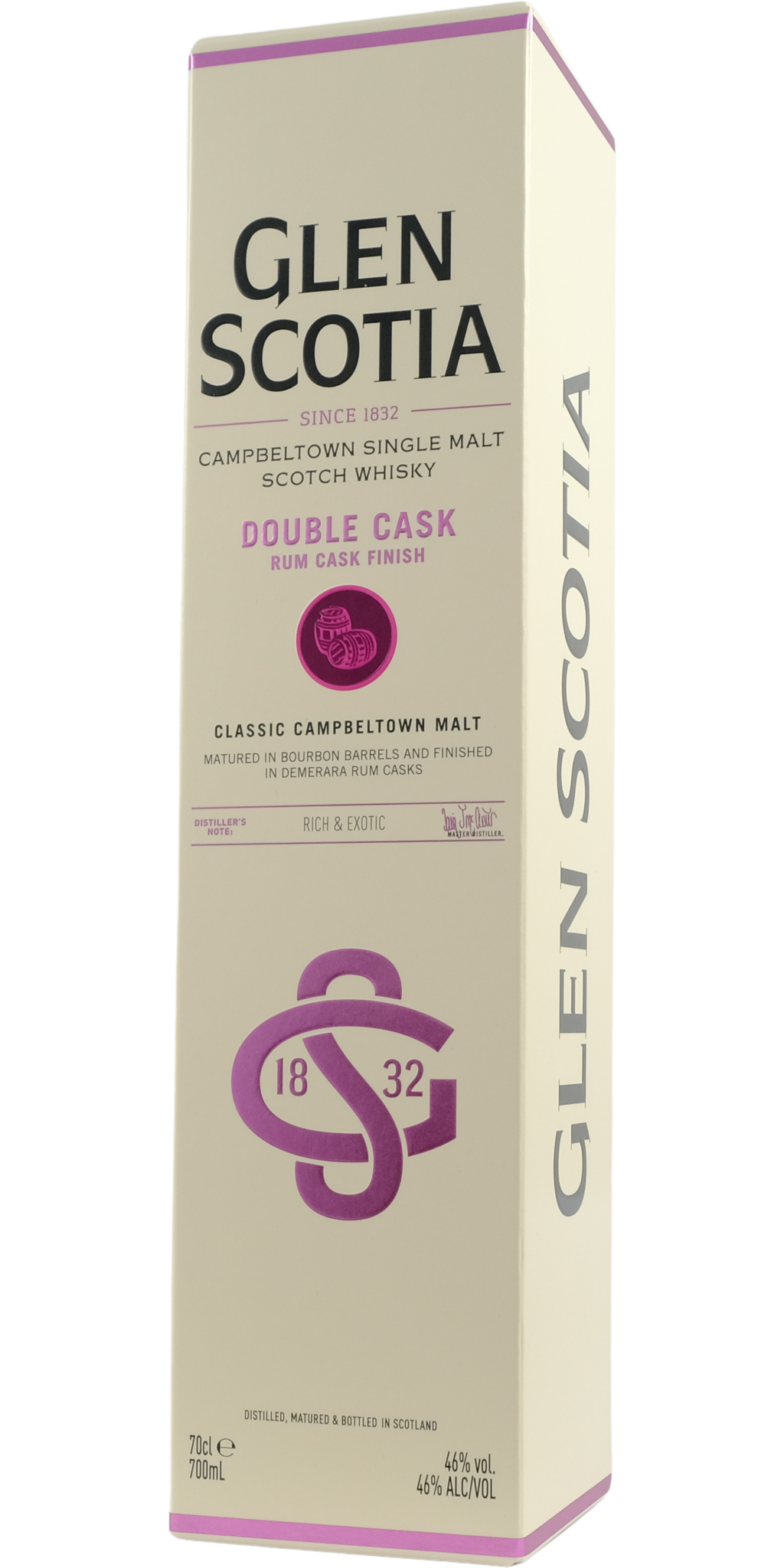 Glen Scotia Double Cask Rum Cask Finish - buy online | Whiskybase Shop