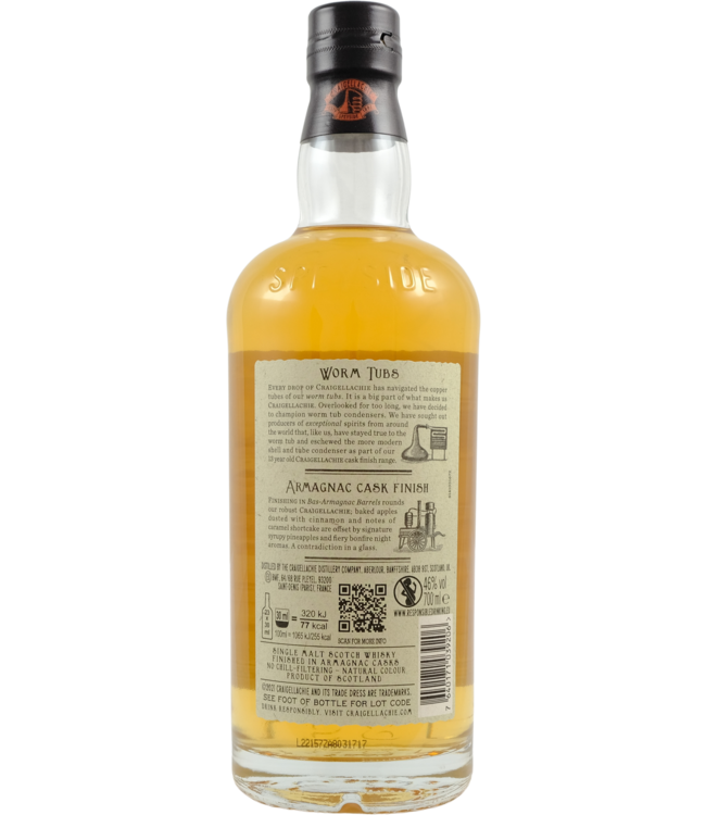 Craigellachie Craigellachie 13-year-old - Armagnac Finish