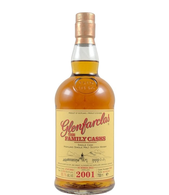 Glenfarclas Glenfarclas 2001 - The Family Casks 3383