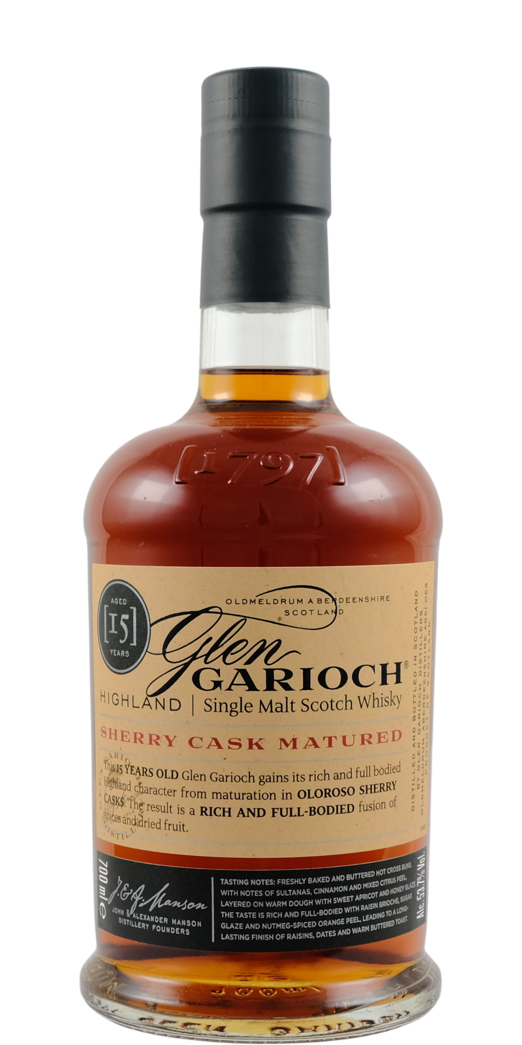 Glen Garioch 15年 シングルモルトウイスキー Glen Garioch 15-year-old - 53.7% - buy online | Whiskybase Shop