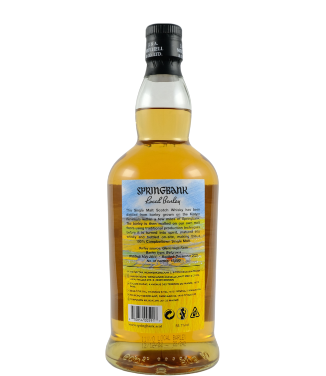 Springbank Springbank 11-year-old Local Barley  22/242