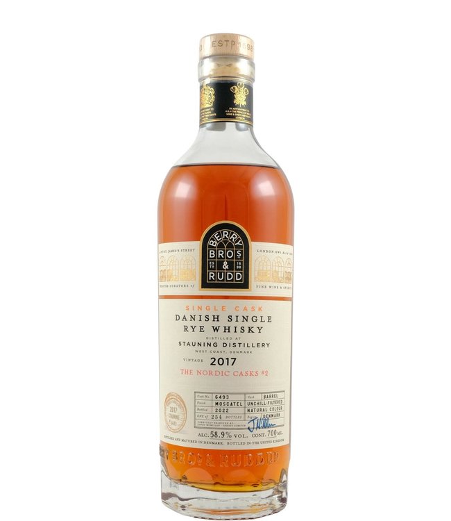 Stauning Whisky Stauning 2017 Berry Bros & Rudd - The Nordic Casks#2