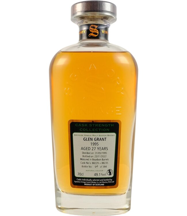 Glen Grant Glen Grant 1995 Signatory Vintage - Cask 88229+88235