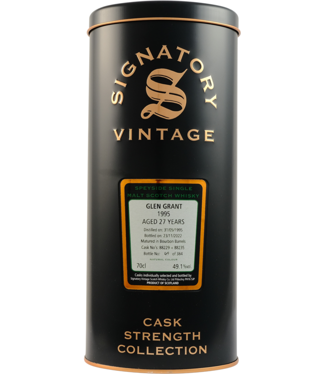 Glen Grant Glen Grant 1995 Signatory Vintage - Cask 88229+88235