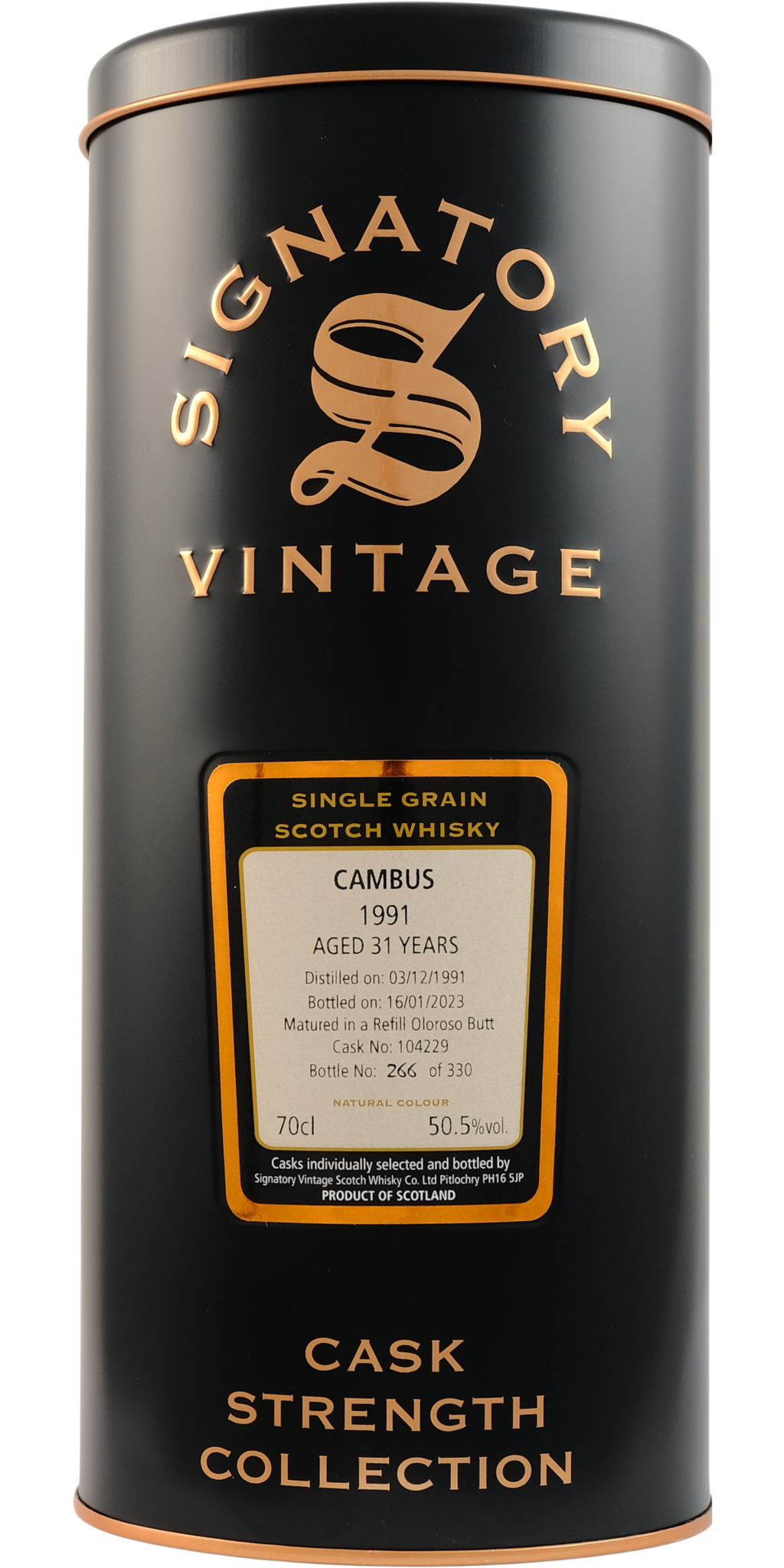Cambus 1991 SV Signatory Vintage - buy online | Whiskybase Shop