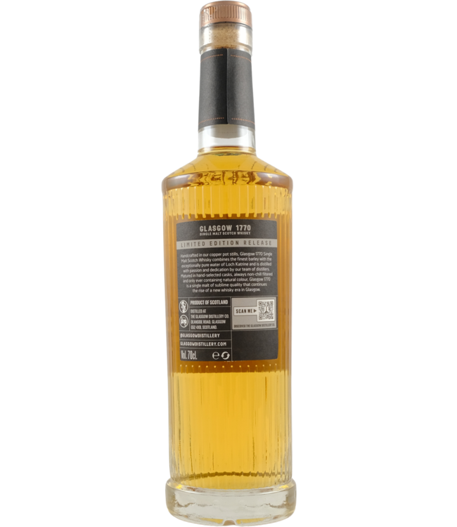 Glasgow Distillery 1770 Glasgow Single Malt - Cognac Cask Finish