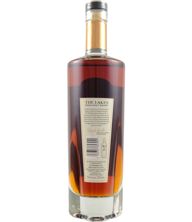 The Lakes Disitillery The Lakes The Whiskymaker's Reserve No. 7