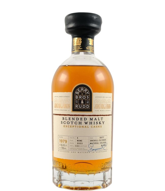 Blended Malt Scotch Whisky 1979 Berry Bros & Rudd