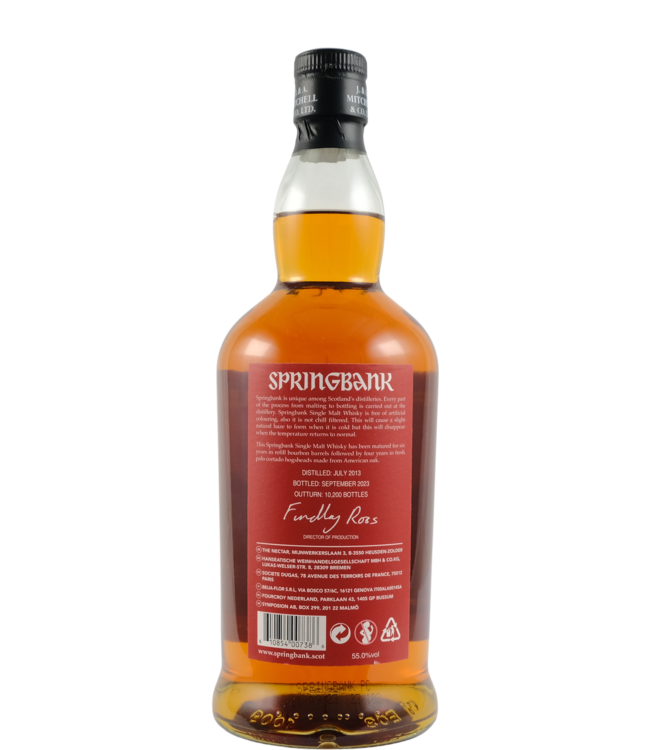 Springbank Springbank 10-year-old Palo Cortado Cask Matured