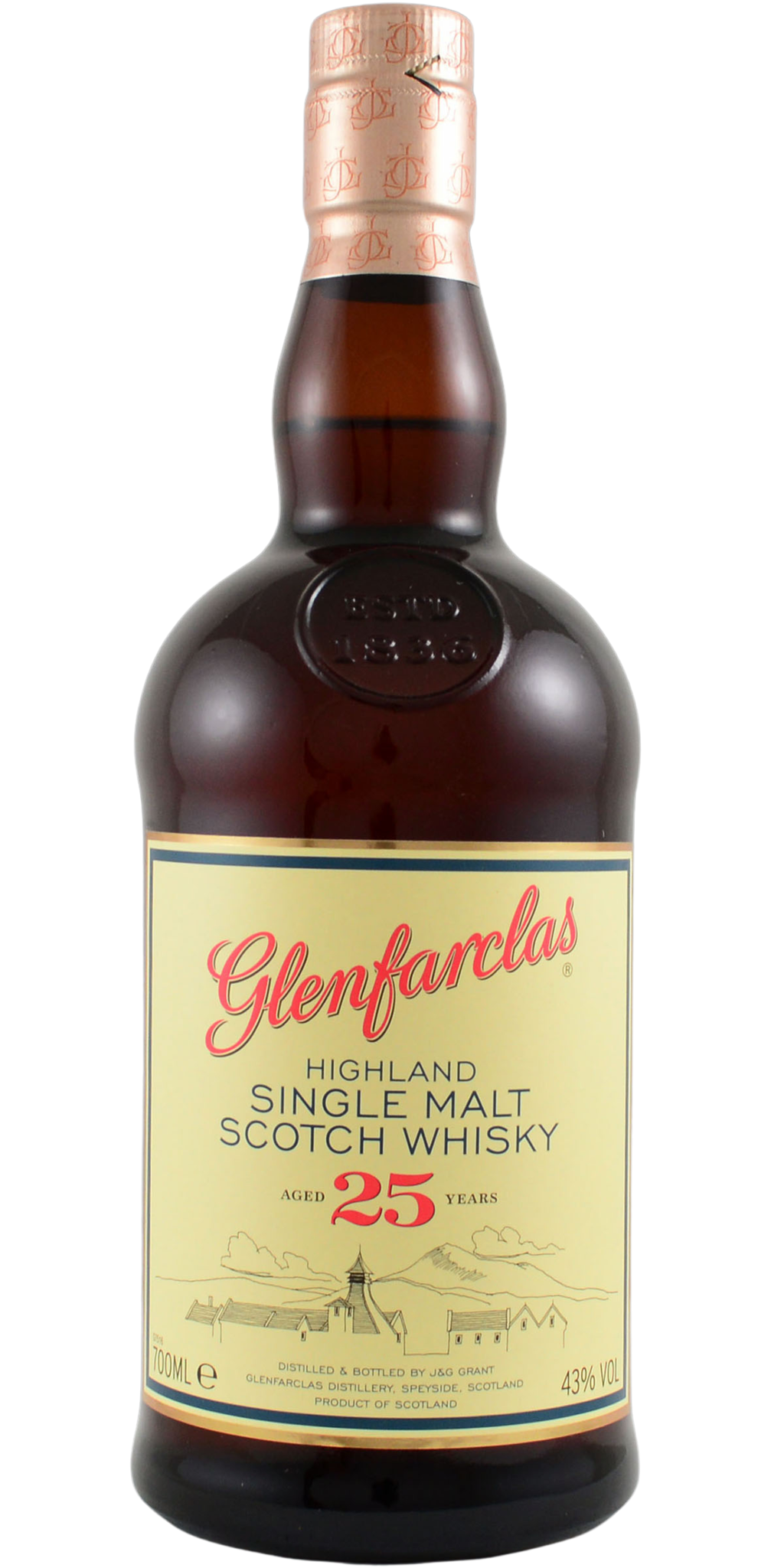 Glenfarclas 25年 700ml グレンファークラス未開栓 グレンファークラス25年/Glenfarclas 25 Year Old | ミリオン