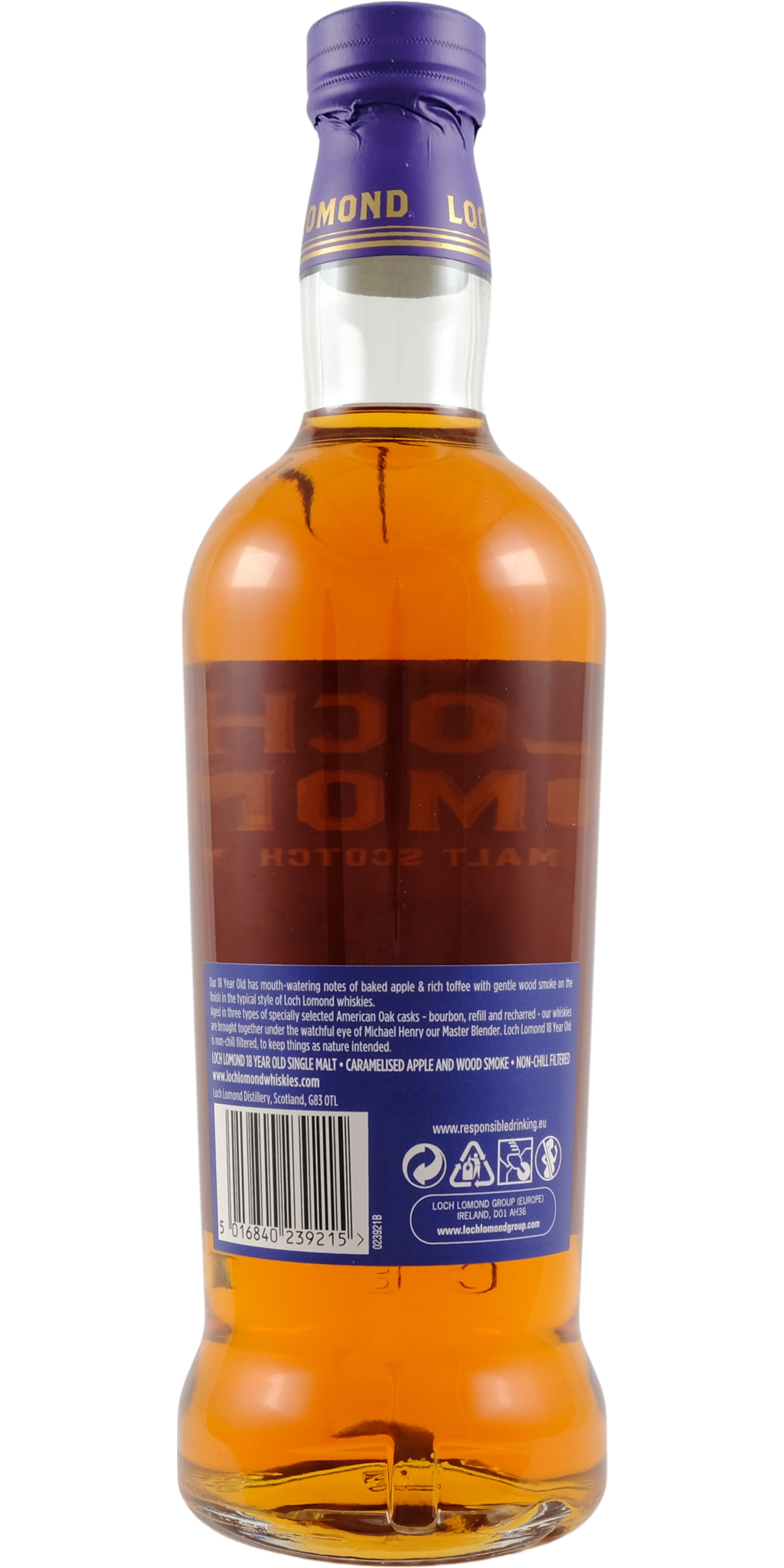 LOCH LOMOND ウイスキー18年 1000ml ロッホローモンド 18年 LOCH LOMOND 18YEARS – 北海道根本商店