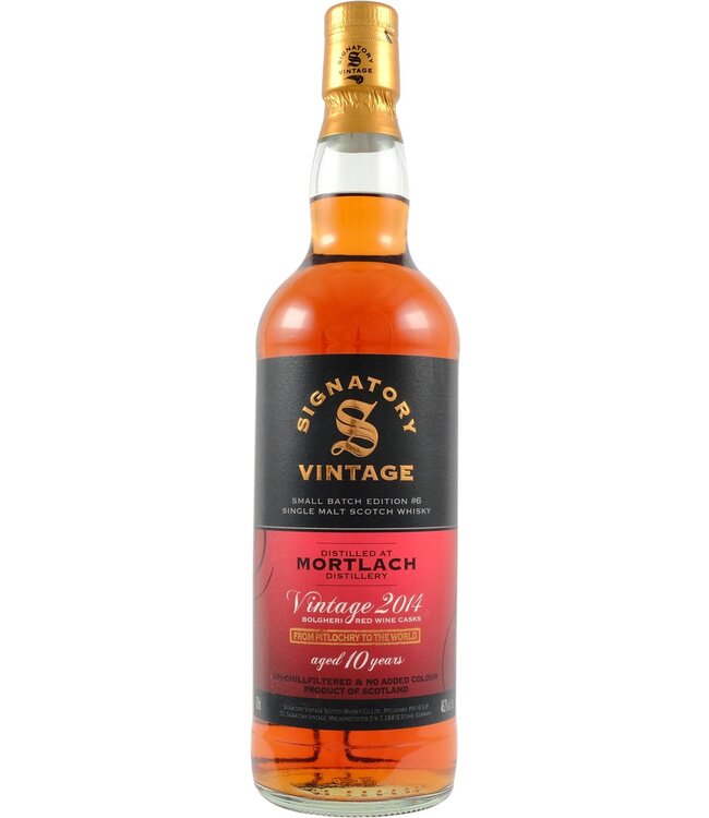 Mortlach Mortlach 2014 Signatory Vintage