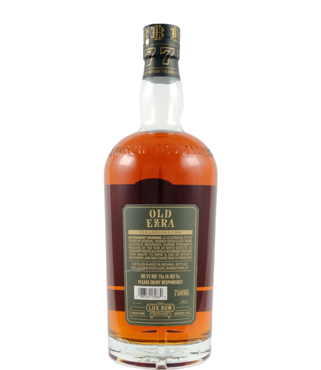 Old Ezra 07-year-old Straight Rye