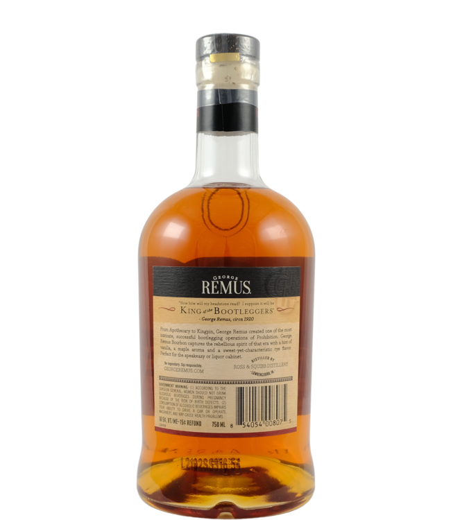 Remus George Remus Straight Bourbon Whiskey