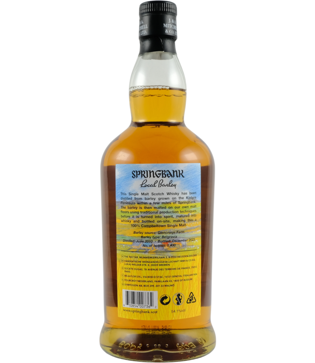 Springbank Springbank 13-year-old - Local Barley - Bottled 2023