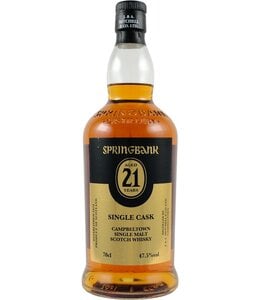 Springbank 21-year-old Single Cask for Hanseatische Weinhandelsgesellschaft