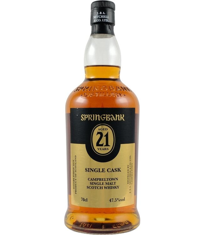 Springbank Springbank 21-year-old Single Cask for Hanseatische Weinhandelsgesellschaft