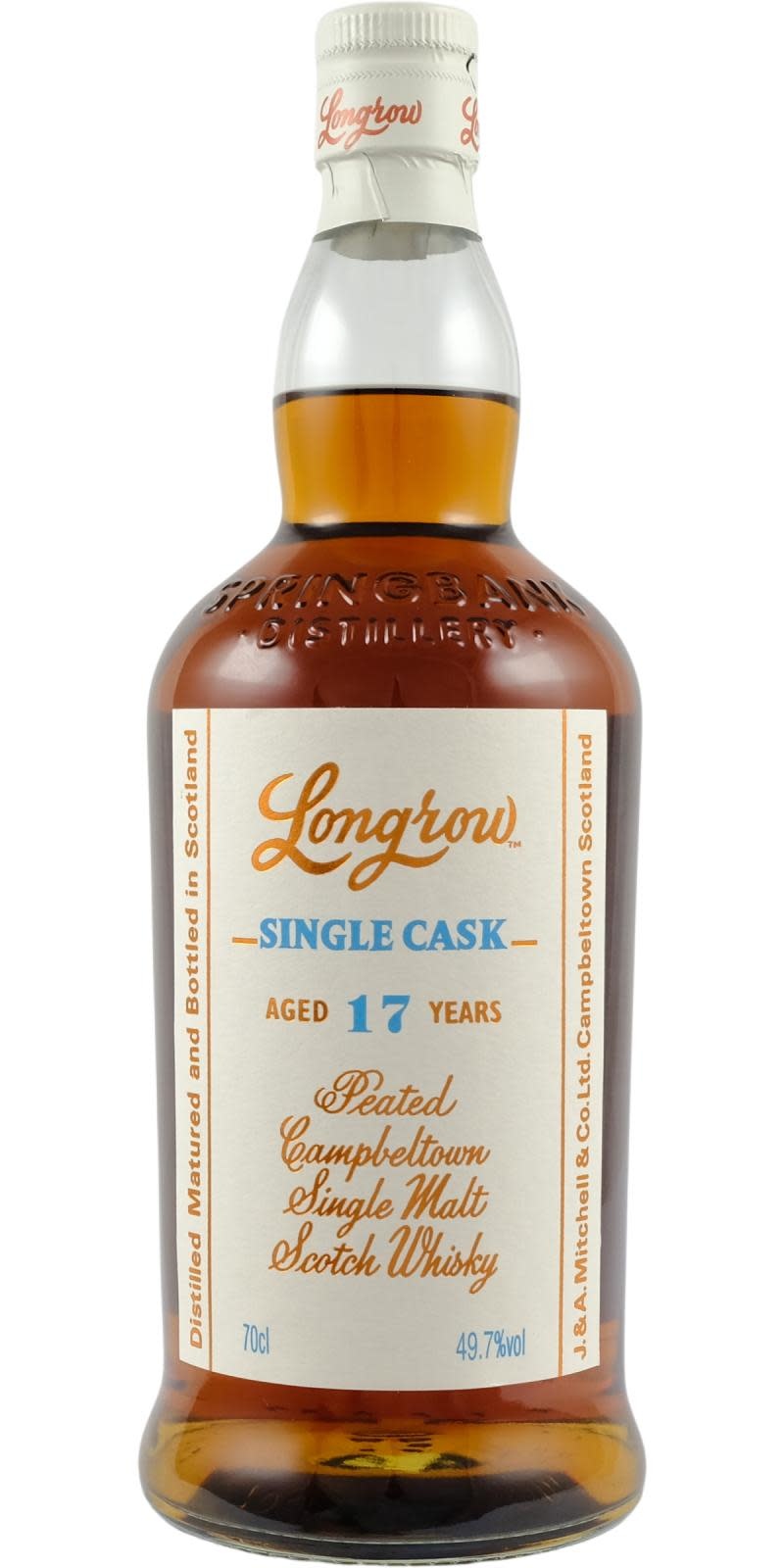 Longrow ピーテッド シングルモルトウイスキー 700ml 0610854000264.jpg