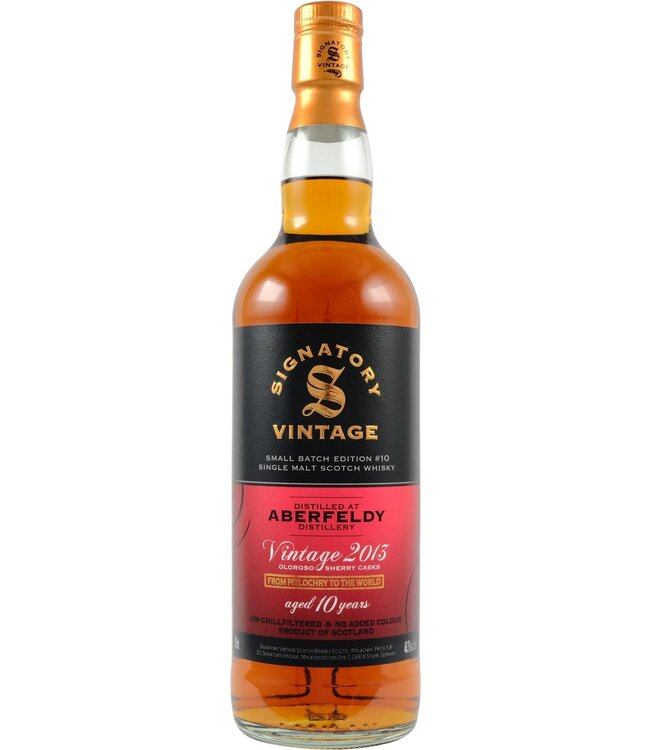 Aberfeldy Aberfeldy 2013 Signatory Vintage