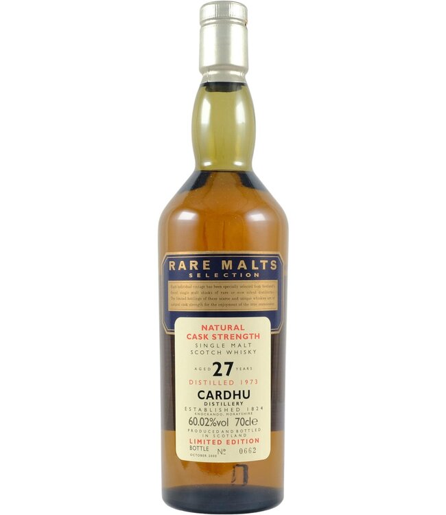 Cardhu Cardhu 1973 Rare Malts Selection - bottle 0662