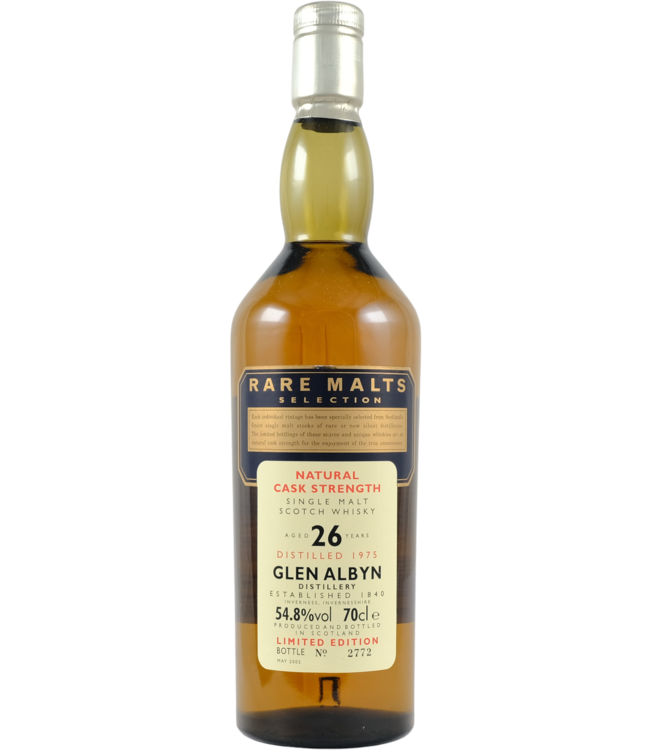 Glen Albyn Glen Albyn 1975 Rare Malts Selection - bottle 2772