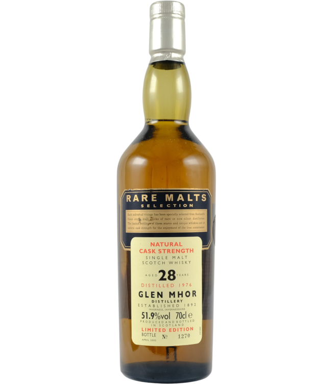 Glen Mhor Glen Mhor 1976 Rare Malts Selection - bottle 1270