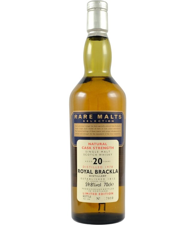 Royal Brackla Royal Brackla 1978 Rare Malts Selection - bottle 7010