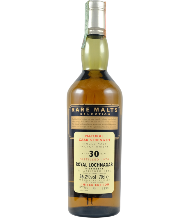 Royal Lochnagar Royal Lochnagar 1974 Rare Malts Selection - bottle 3333