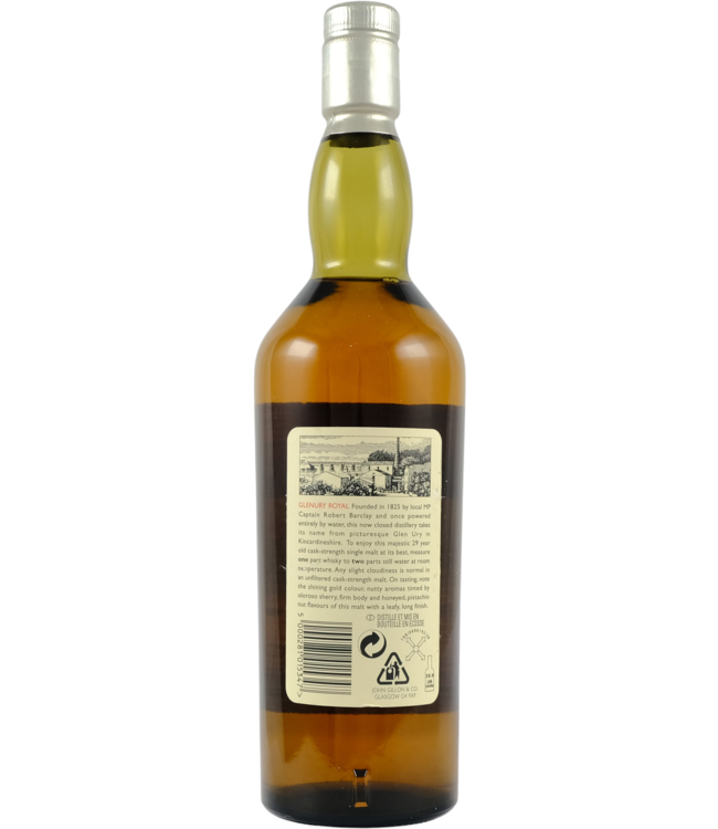 Glenury Royal Glenury Royal 1970 Rare Malts Selection - bottle 0898