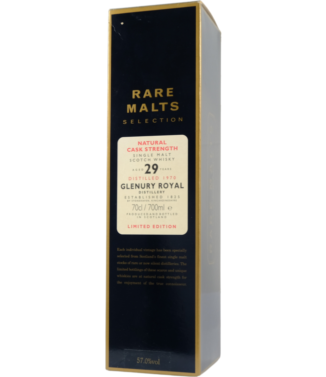 Glenury Royal Glenury Royal 1970 Rare Malts Selection - bottle 0898