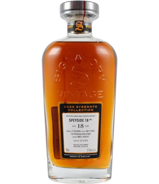 Macallan Speyside (M) 2005 Signatory Vintage DRU17 A106#7