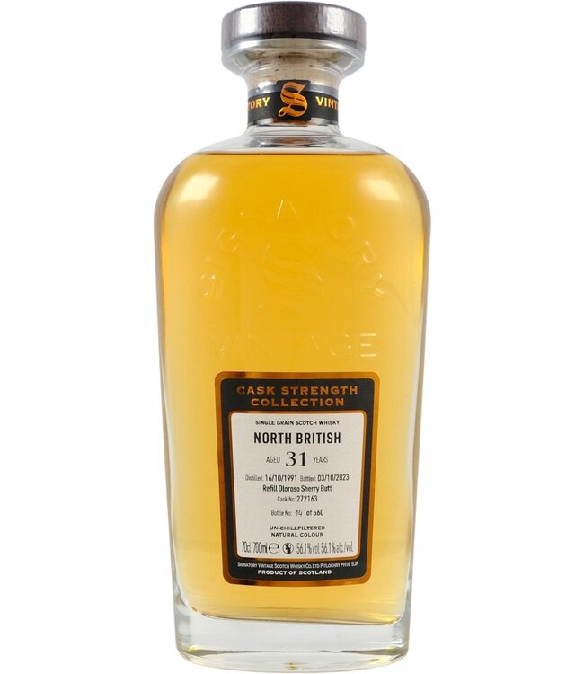 North British North British 1991 Signatory Vintage - Cask 272163