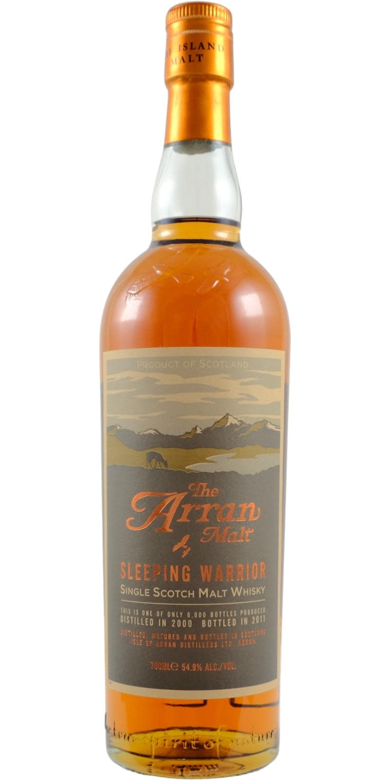 Arran Sleeping Warrior - buy online | Whiskybase Shop