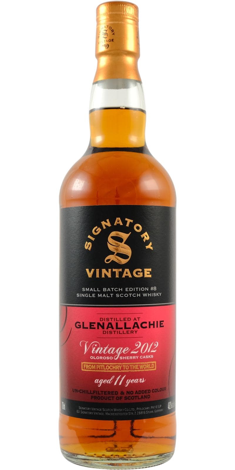 Glenallachie Glenallachie 2012 Signatory Vintage - buy online