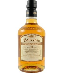Ballechin 2004 - 1st Fill Bourbon Barrels