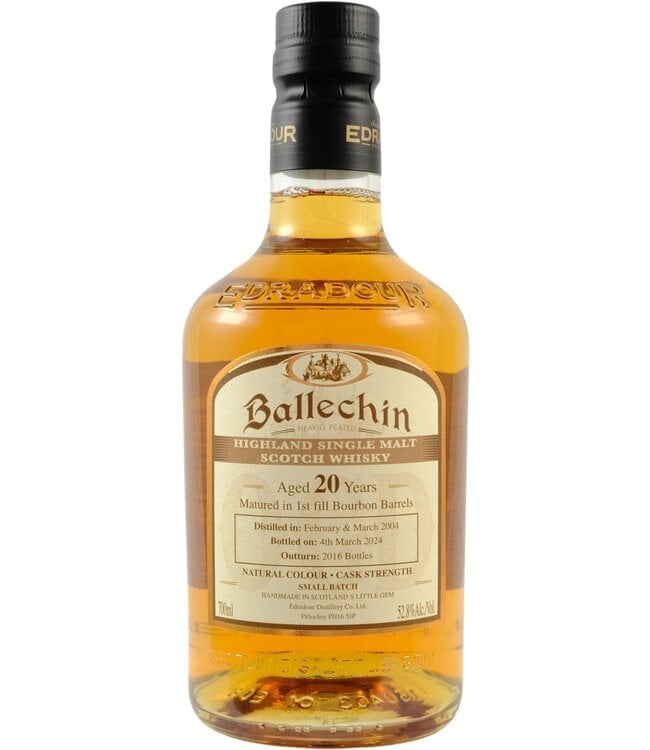 Ballechin Ballechin 2004 - 1st Fill Bourbon Barrels