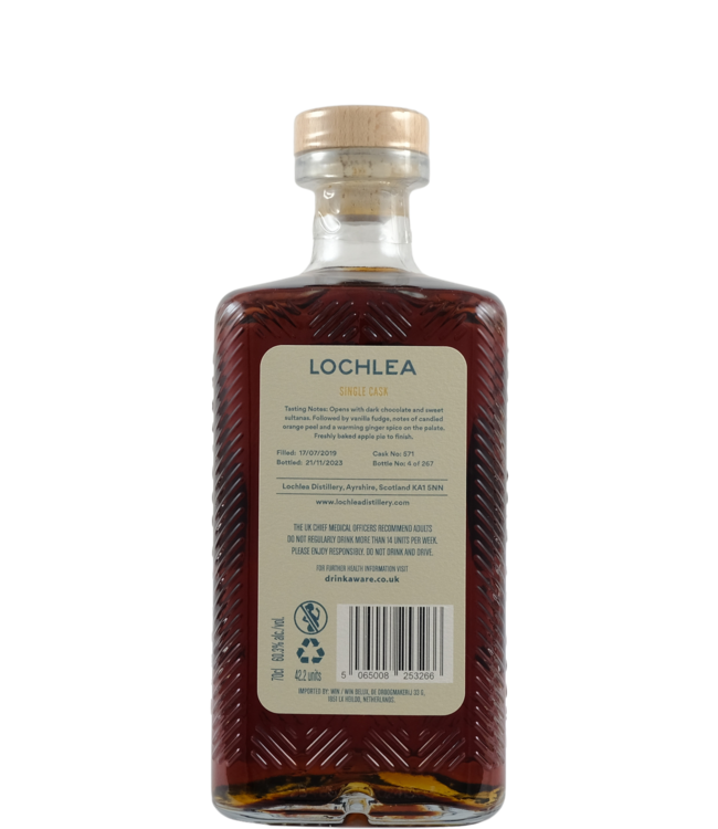 Lochlea Lochlea 2019 - SIngle Sherry Cask for the Netherlands