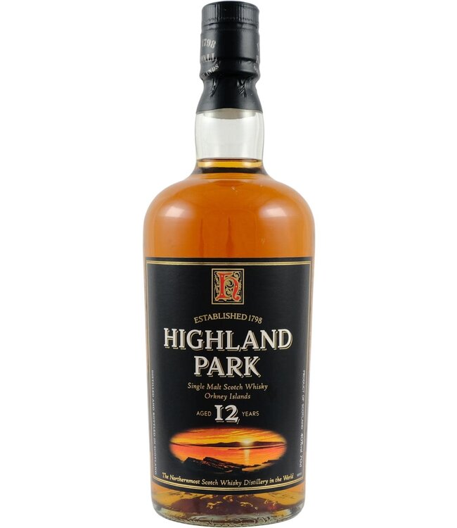 Highland Park Highland Park 12-year-old - Sunset label - No Box
