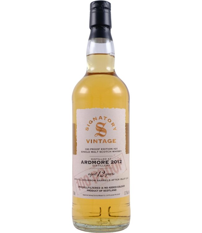 Ardmore Ardmore 2012 Signatory Vintage 100 Proof