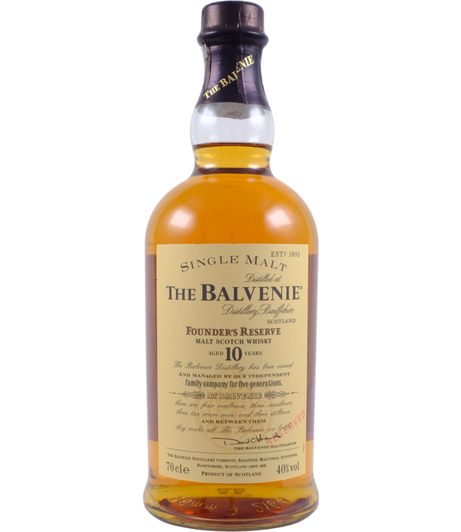 Balvenie Balvenie Founder's Reserve