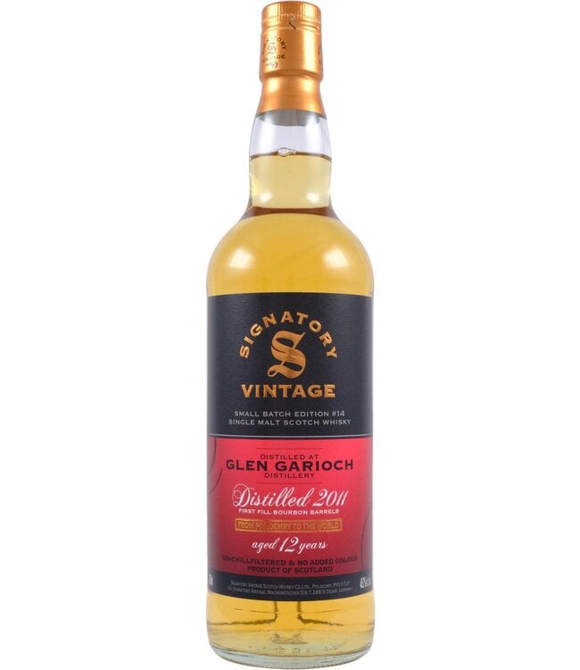 Glen Garioch Glen Garioch 2011 Signatory Vintage - 1st fill Barrels