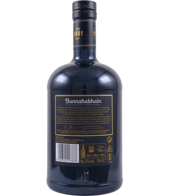Bunnahabhain Bunnahabhain 18-year-old