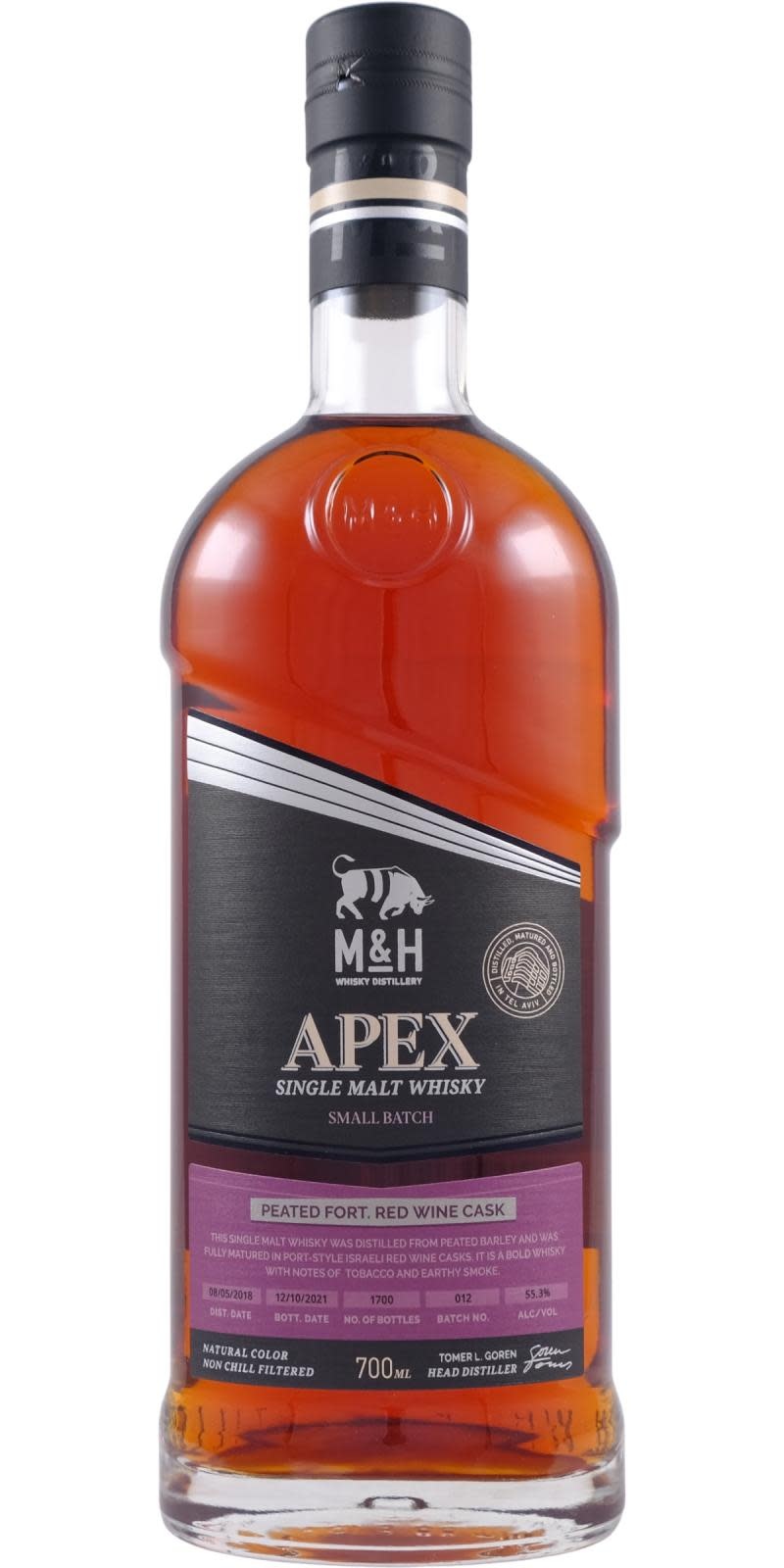Milk & Honey 2018 APEX - Peated Fortified Red Wine - buy online