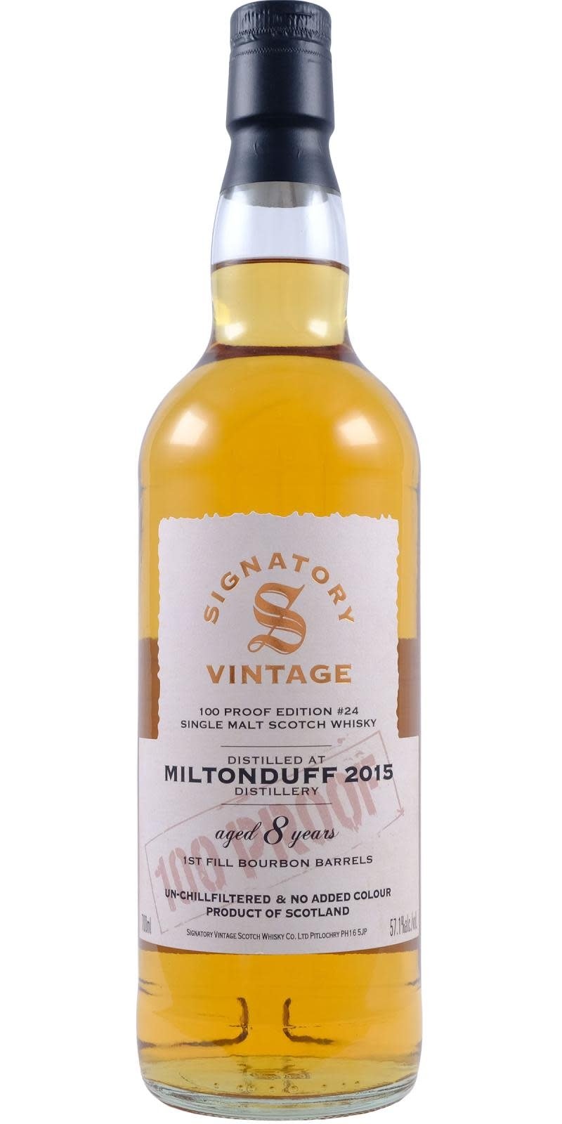 Miltonduff 2015 SV Signatory Vintage - buy online | Whiskybase Shop