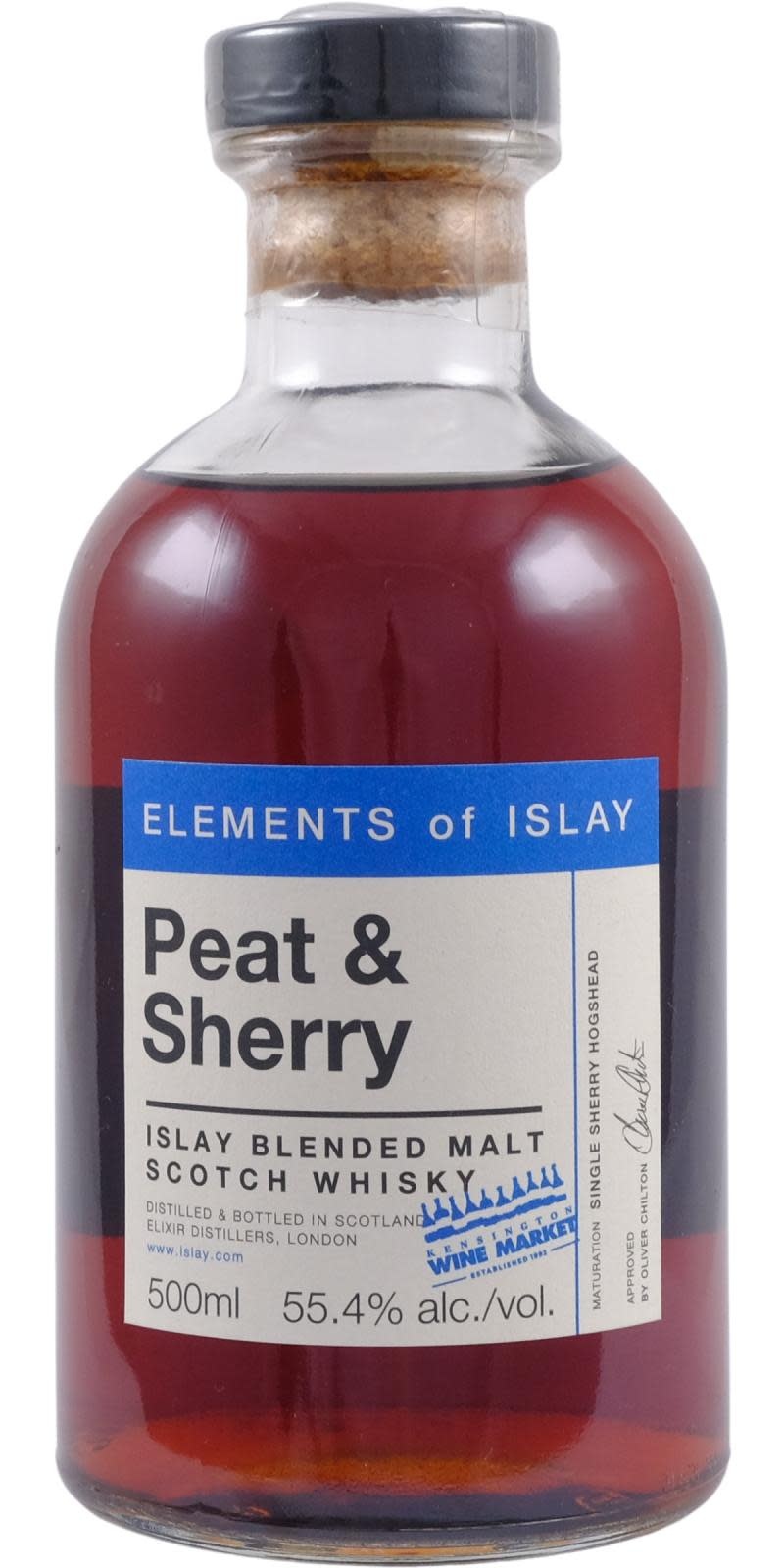 Peat & Sherry Islay Blended Malt Scotch Whisky Elements of